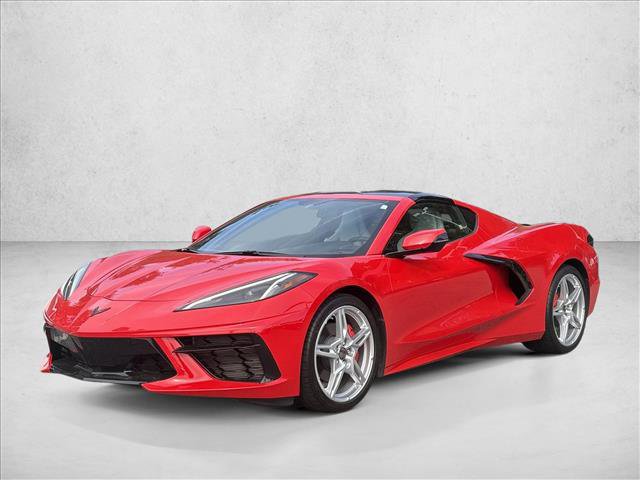 Used 2021 Chevrolet Corvette Stingray Coupe w/ Engine Appearance Package RWD image 5