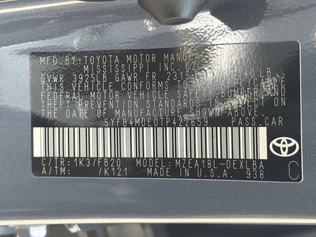 Used 2026 Toyota Corolla LE FWD image 34