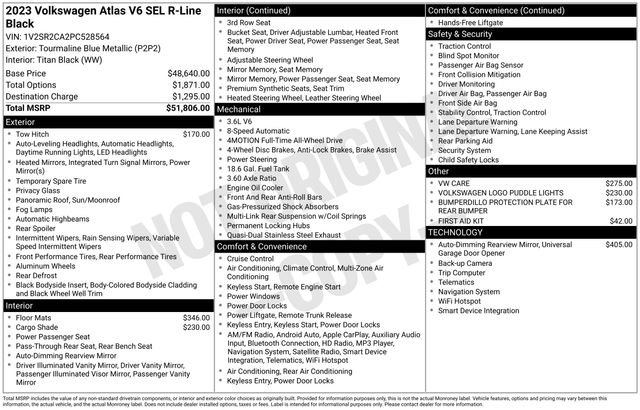 Used 2023 Volkswagen Atlas SEL R-Line image 6