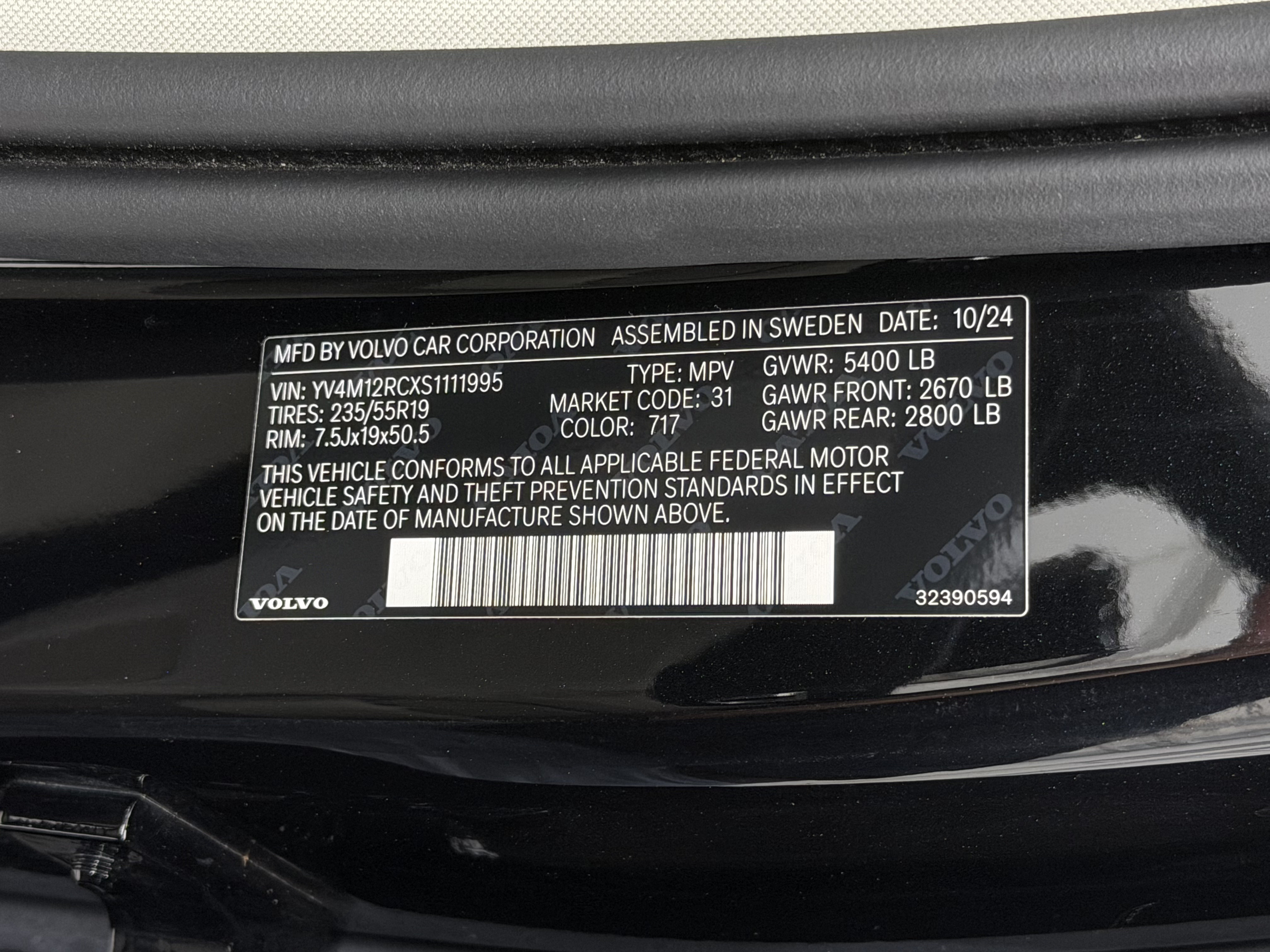 Used 2025 Volvo XC60 B5 Plus w/ Climate Package PRO AWD/4WD image 49