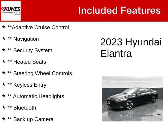 Used 2023 Hyundai Elantra SEL w/ Convenience Package FWD image 5