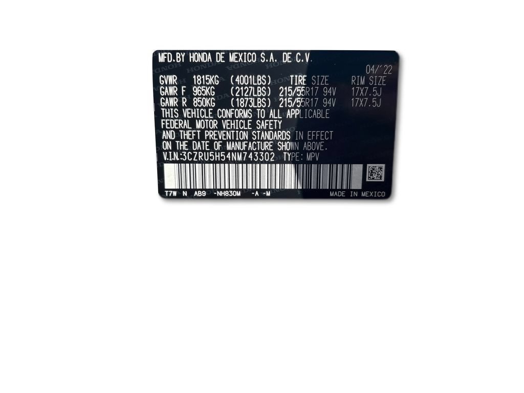 Used 2022 Honda HR-V EX image 23
