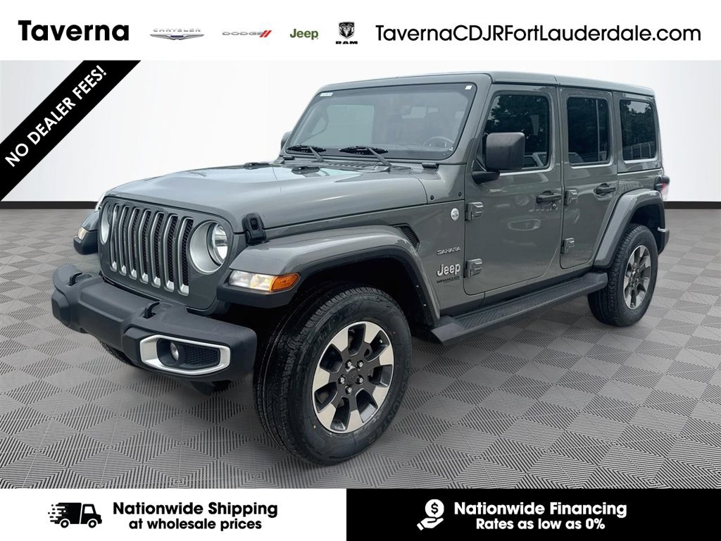 Certified 2022 Jeep Wrangler Unlimited Sahara w/ Cold Weather Group AWD/4WD image 1