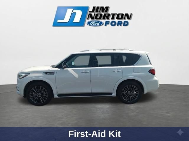 Used 2021 INFINITI QX80 Premium Select w/ Cargo Package RWD image 6
