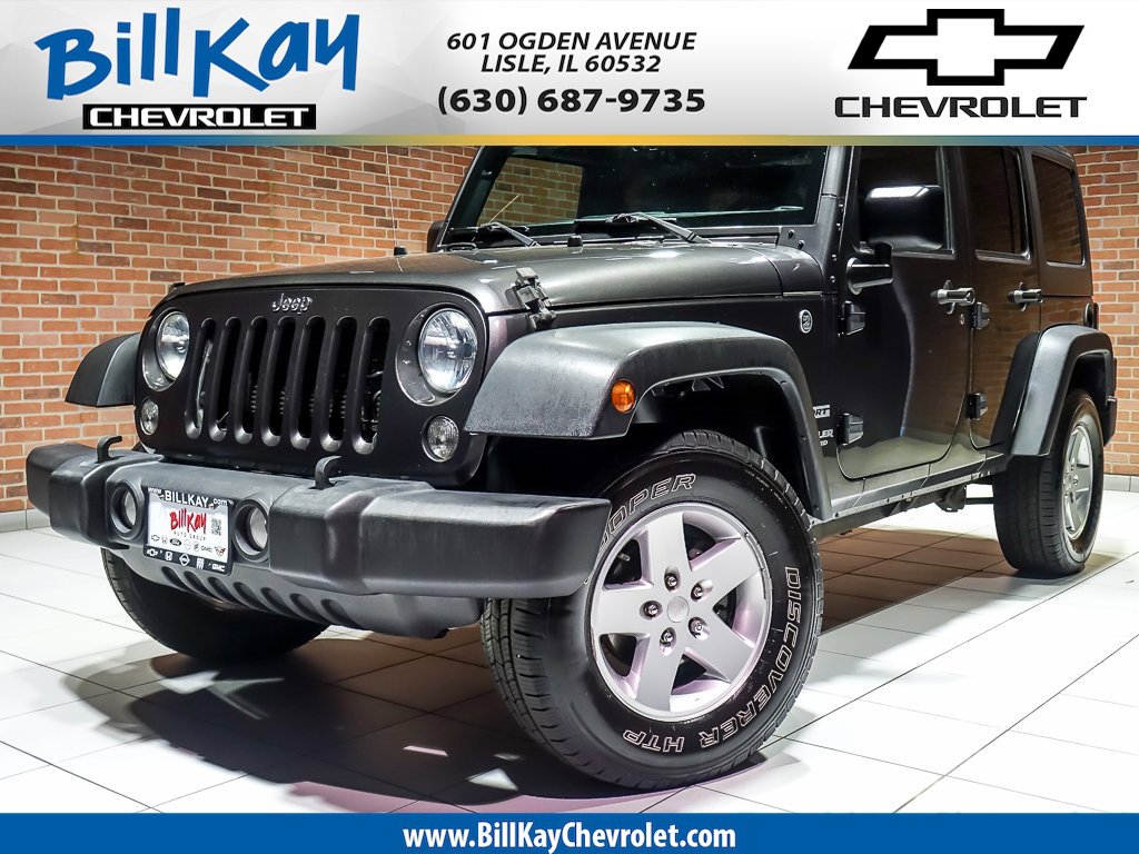 Used 2017 Jeep Wrangler Unlimited Sport w/ Quick Order Package 24S