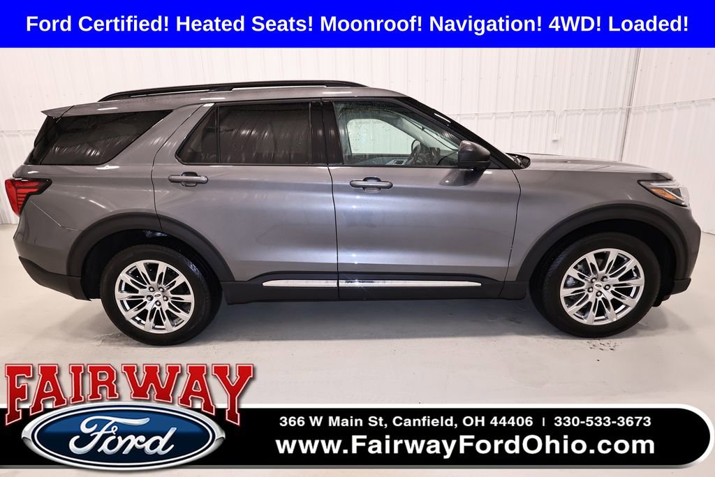 Certified 2025 Ford Explorer Active w/ Active Comfort Package AWD/4WD image 1