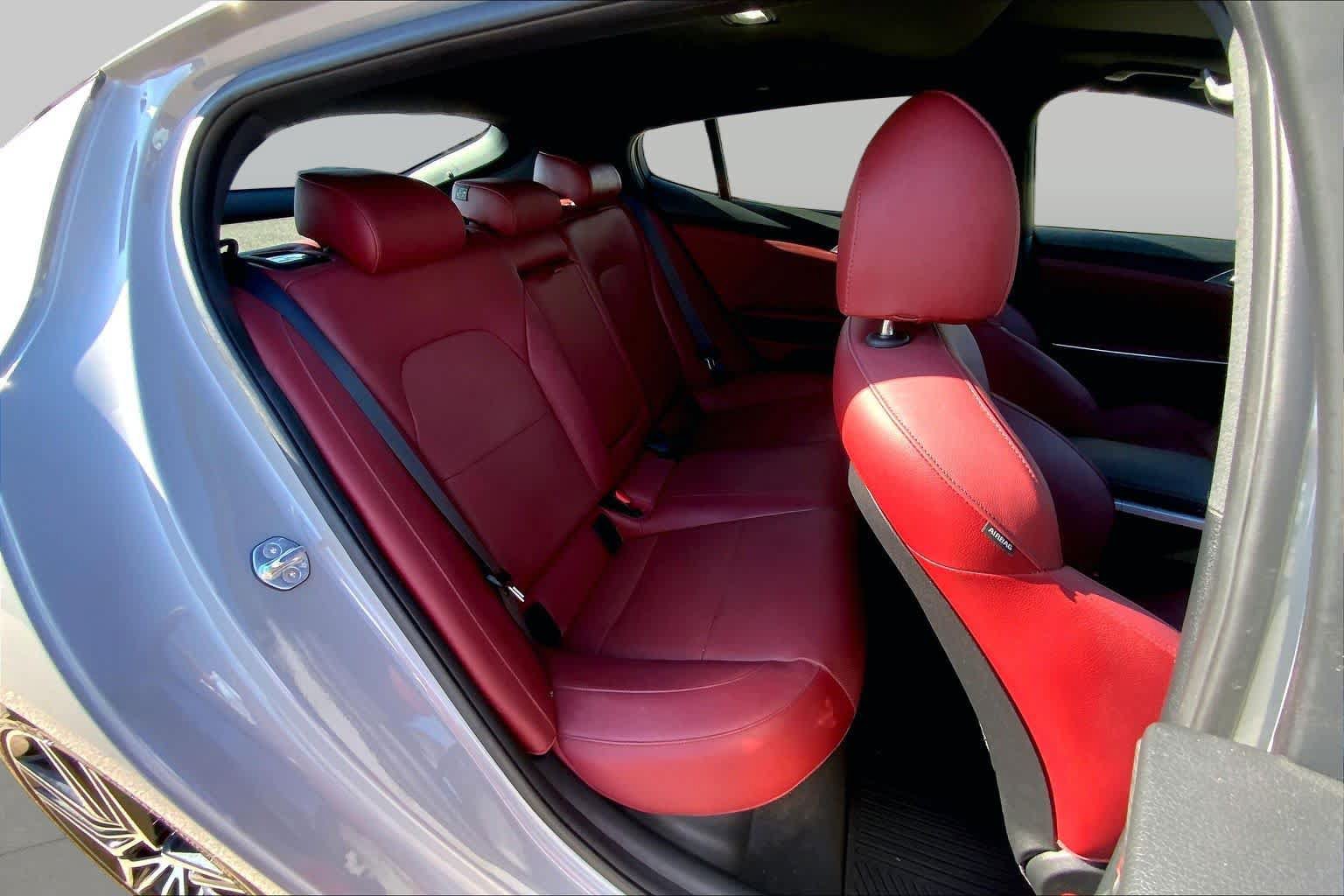 Used 2022 Kia Stinger GT1 w/ Red Interior Color Package RWD image 20