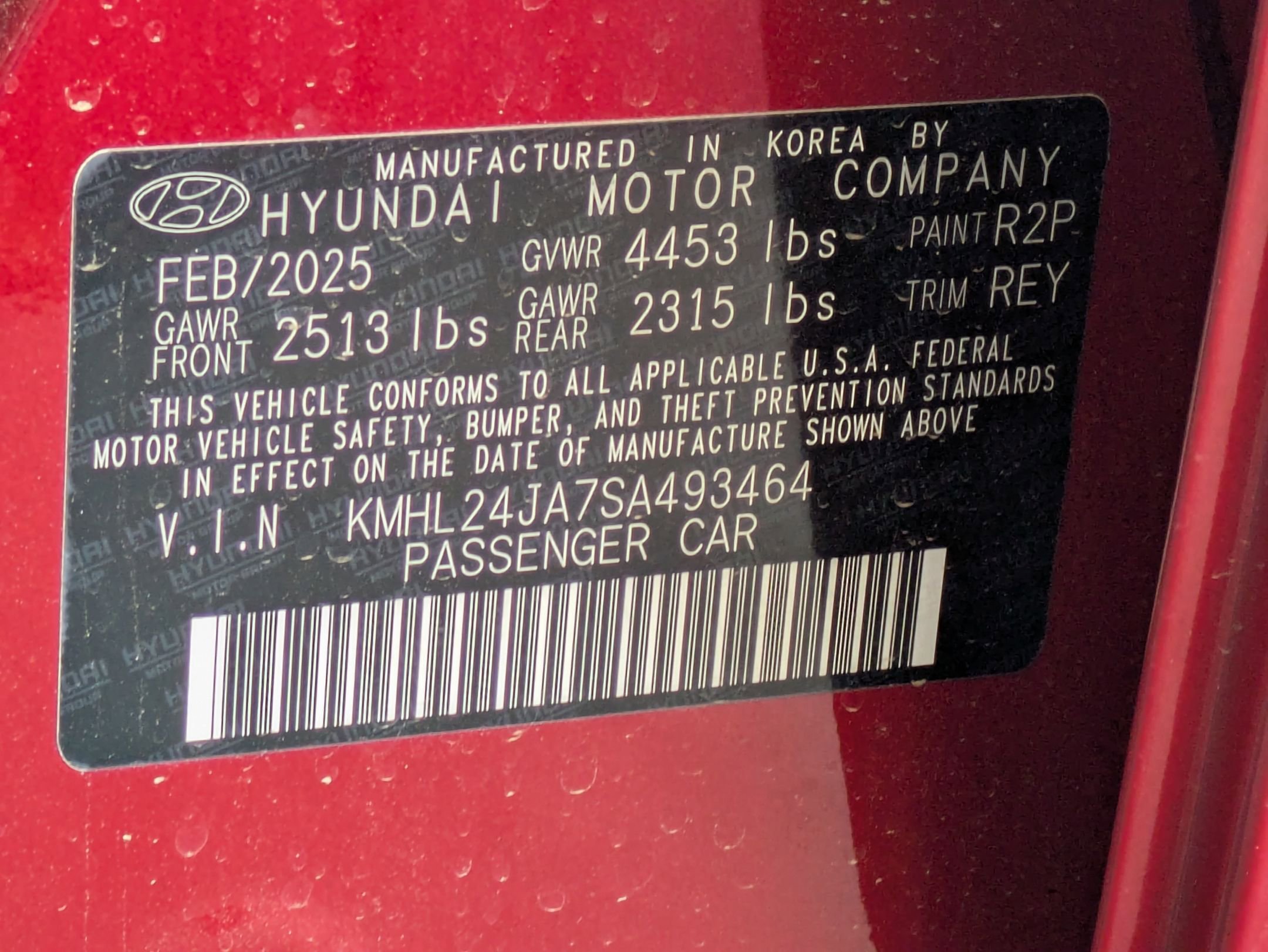 New 2025 Hyundai Sonata SE image 25