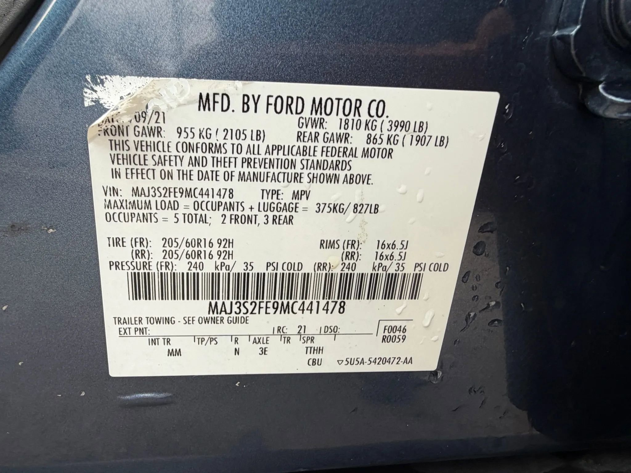 Used 2021 Ford EcoSport S image 33