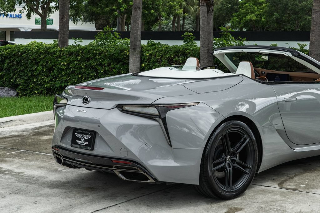 Used 2026 Lexus LC 500 Convertible w/ Inspiration Series RWD image 8