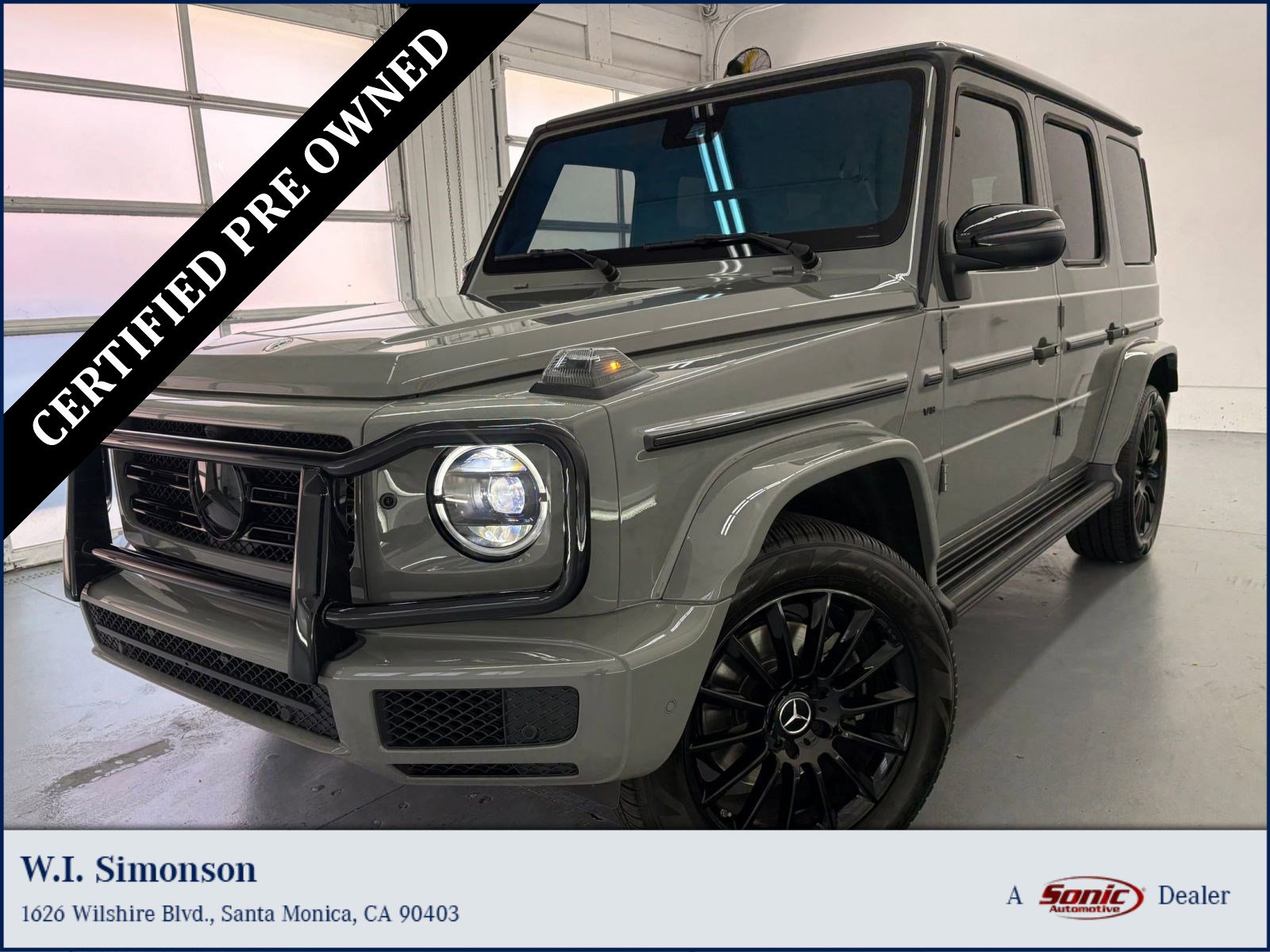Certified 2024 Mercedes-Benz G 550