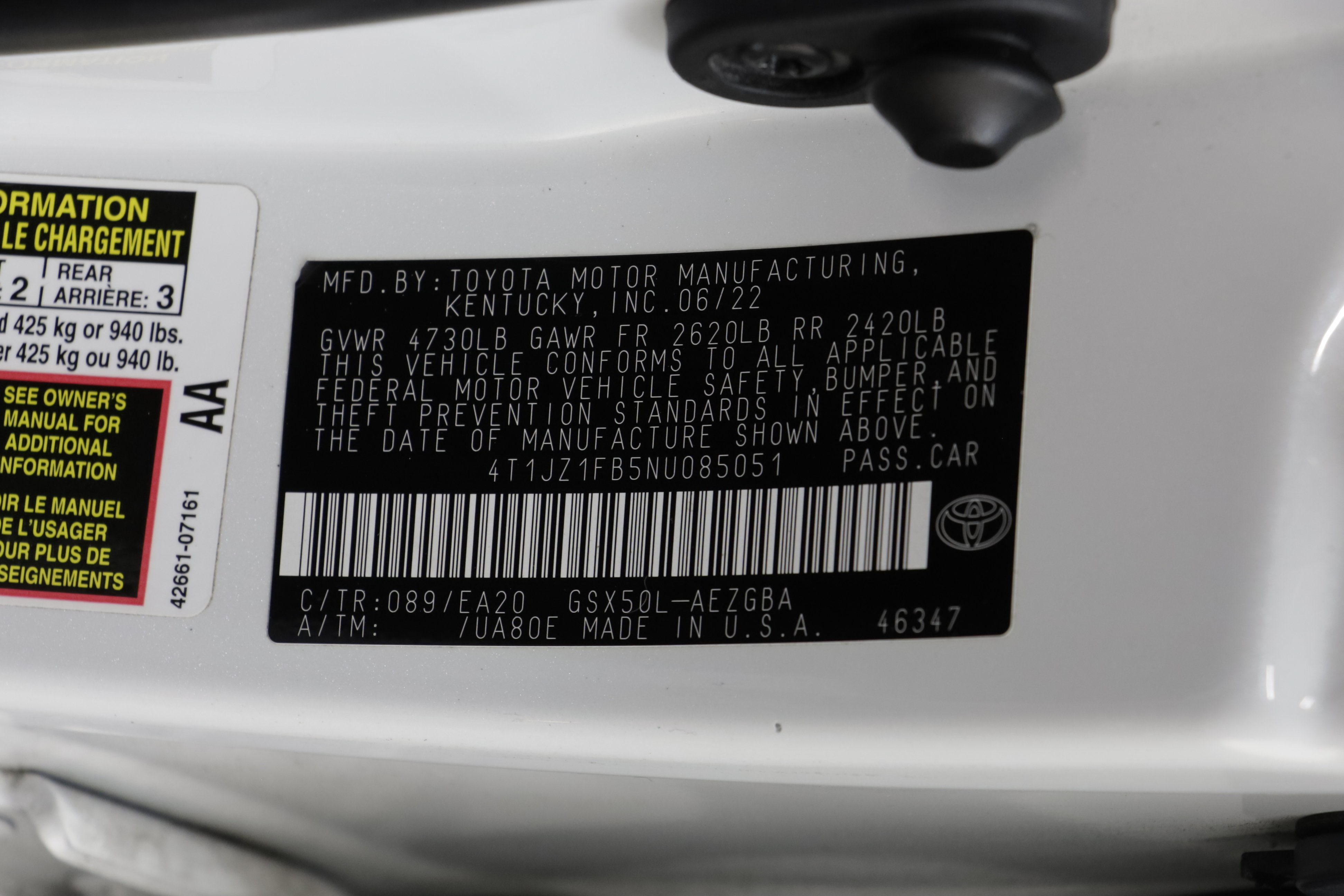 Used 2022 Toyota Avalon XLE FWD image 24