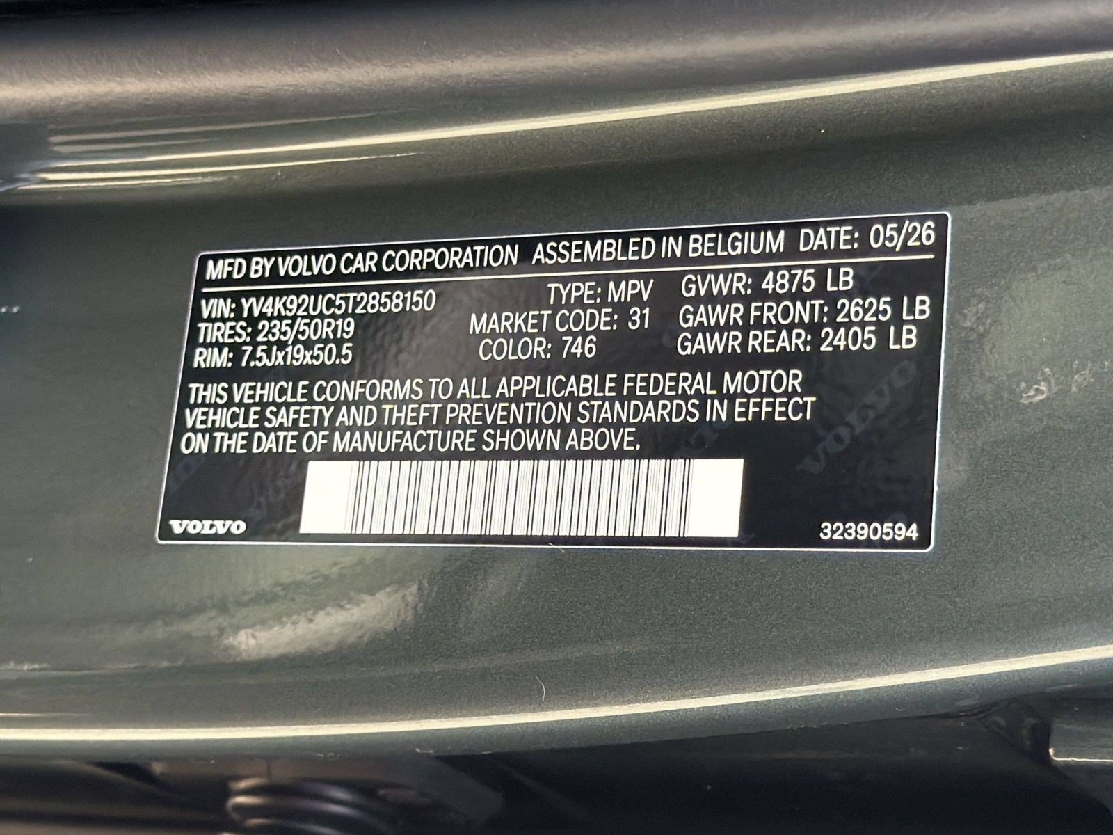 New 2026 Volvo XC40 B4 Plus w/ Protection Package Premier FWD image 25