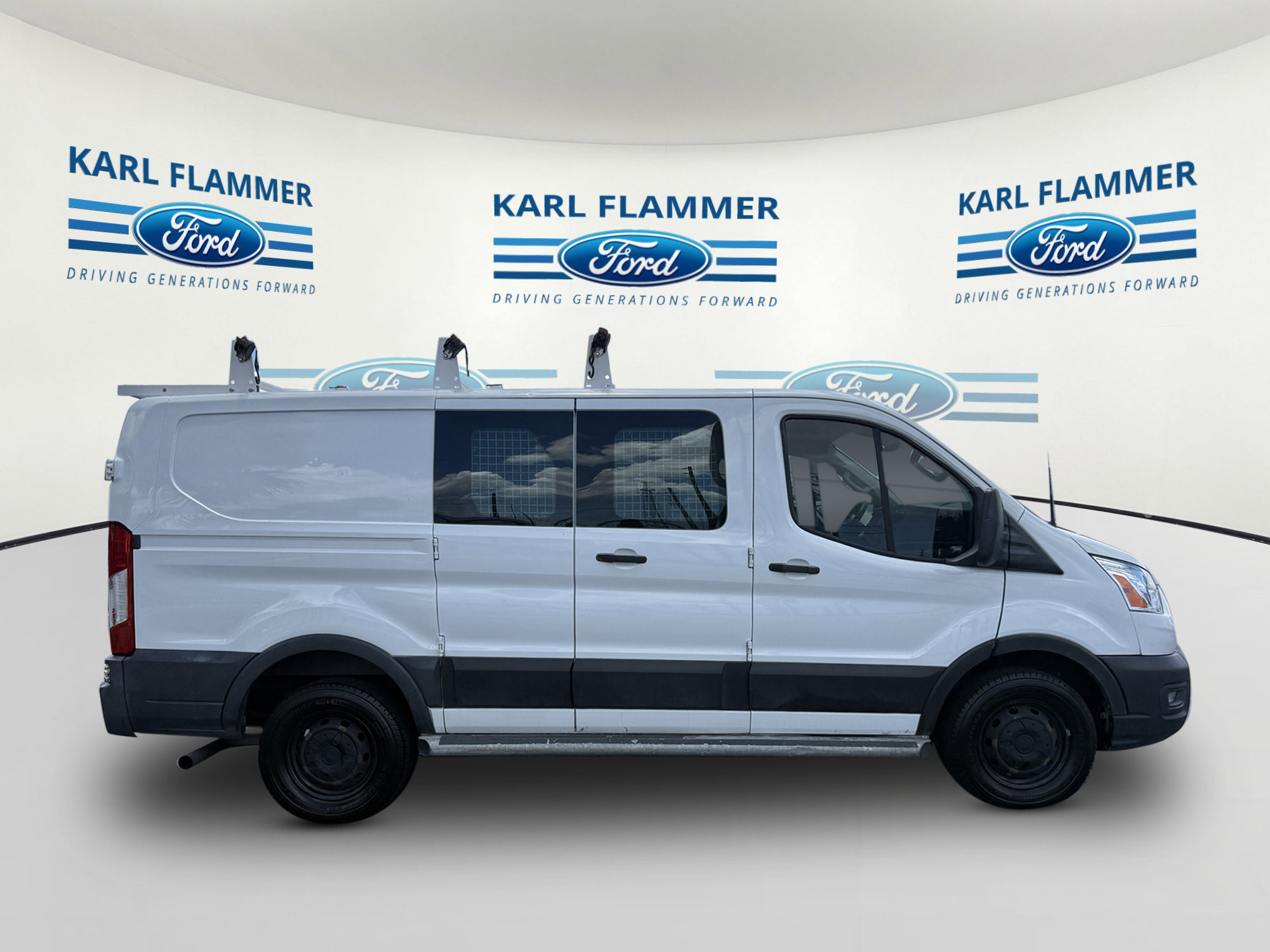 Certified 2021 Ford Transit 250 Low Roof w/ Exterior Upgrade Package RWD image 2