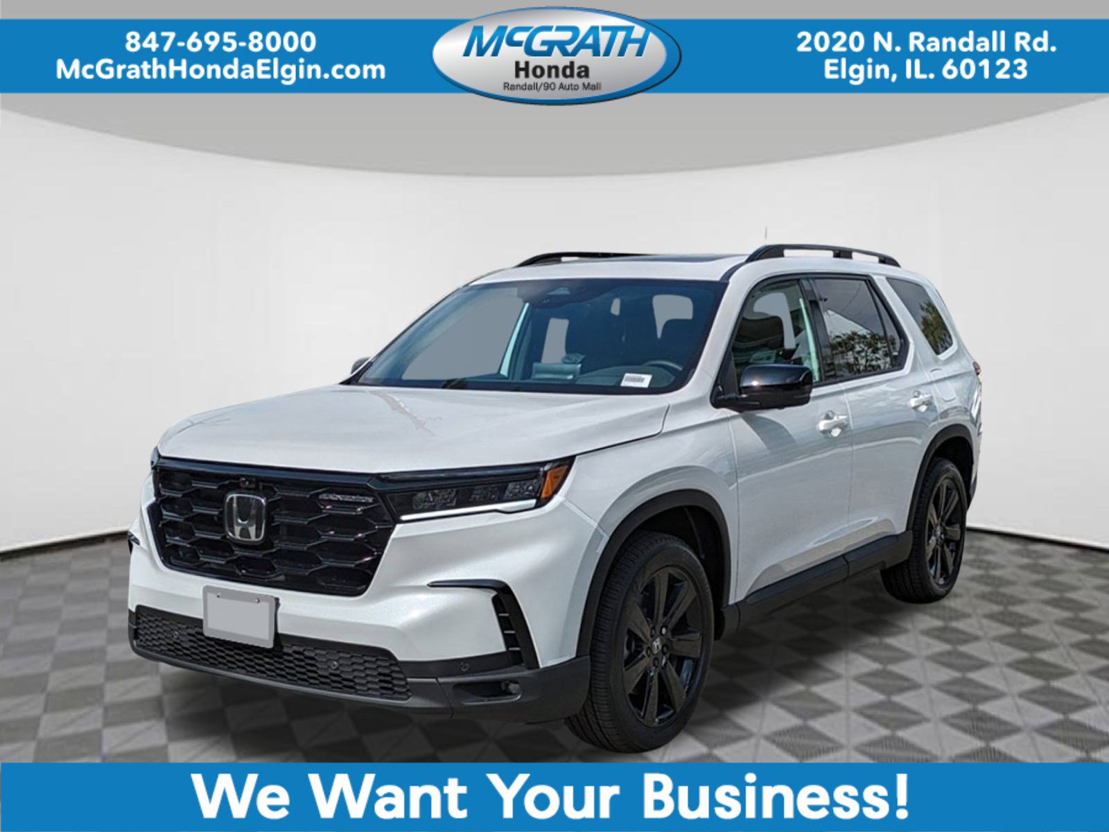 New 2025 Honda Pilot Black Edition