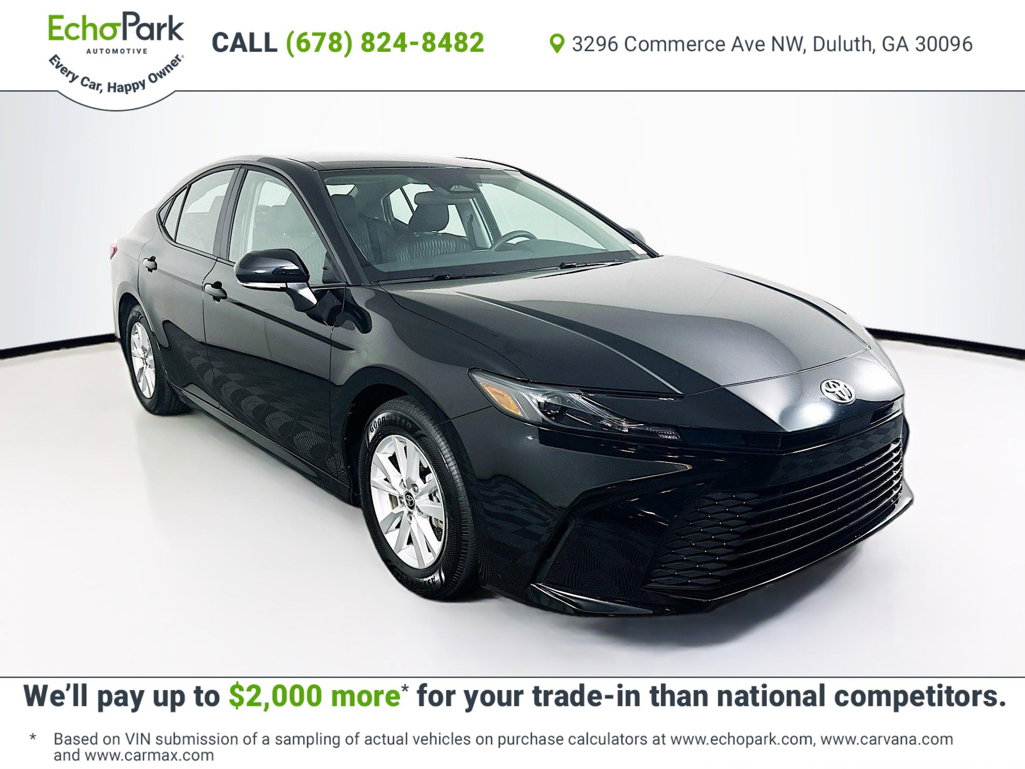 Used 2025 Toyota Camry LE image 1