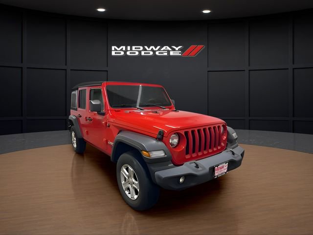 Used 2021 Jeep Wrangler Unlimited Sport AWD/4WD image 1
