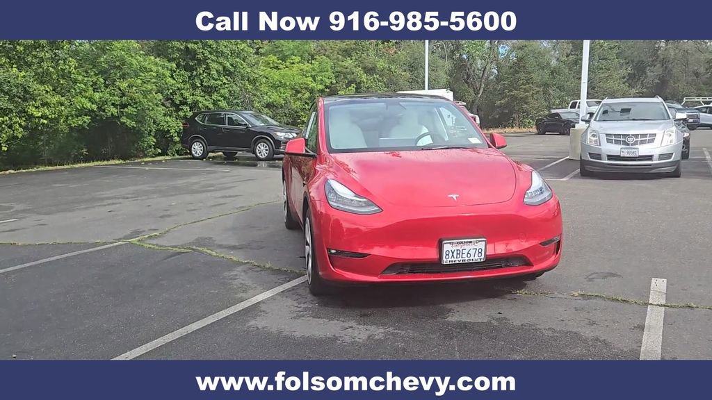 Used 2021 Tesla Model Y Long Range AWD/4WD image 3