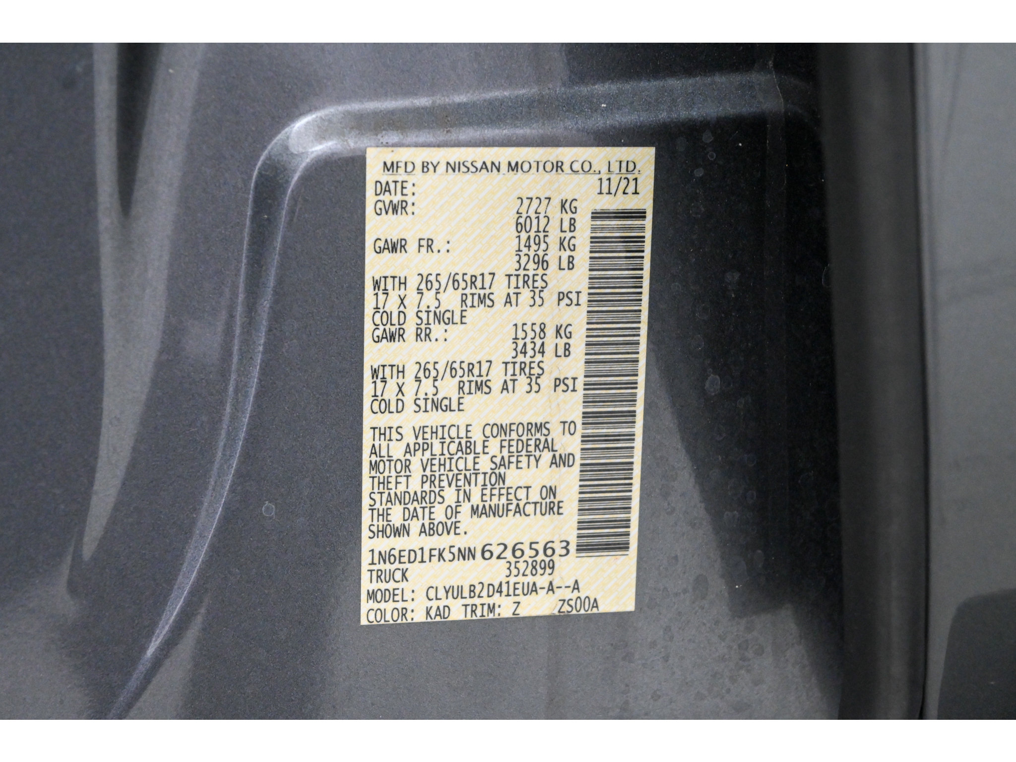 Used 2022 Nissan Frontier SV w/ Technology Package AWD/4WD image 44