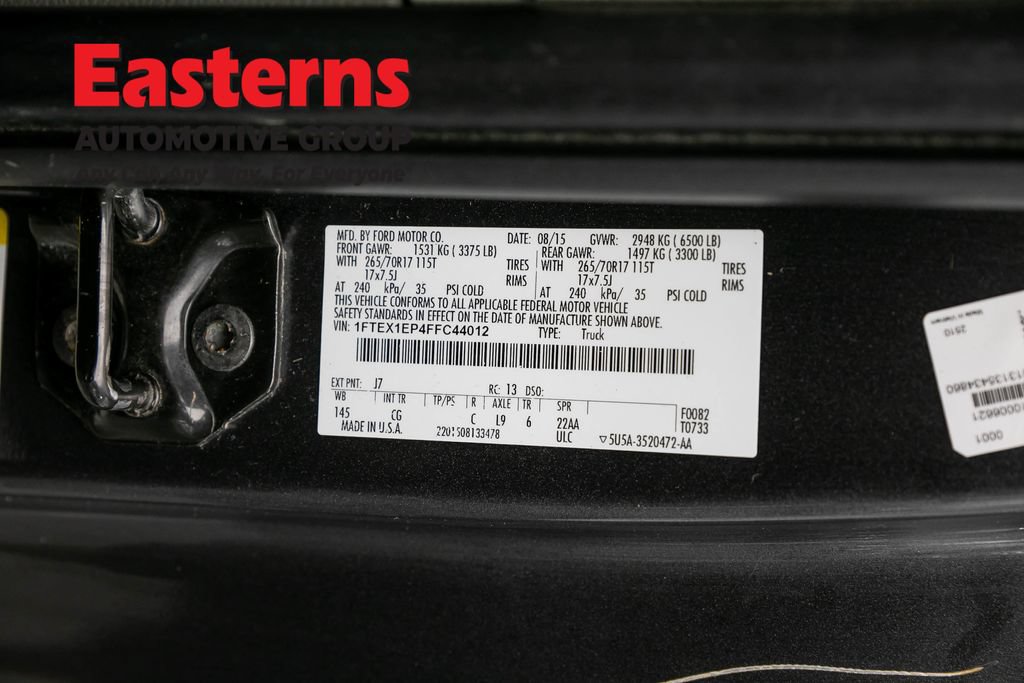 Used 2015 Ford F150 XL w/ Equipment Group 101A Mid AWD/4WD image 35