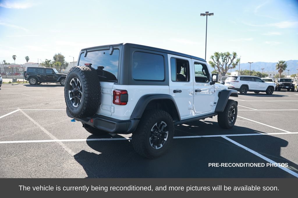 Used 2024 Jeep Wrangler Unlimited Rubicon 4xe w/ Technology Group image 5