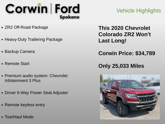 Used 2020 Chevrolet Colorado ZR2 AWD/4WD image 6
