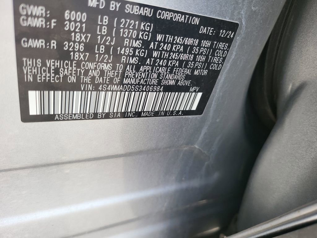 Used 2025 Subaru Ascent Premium AWD/4WD image 4