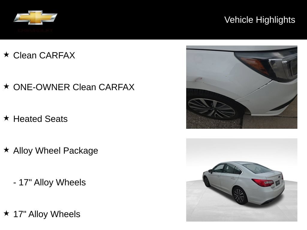 Used 2019 Subaru Legacy 2.5i w/ Alloy Wheel Package AWD/4WD image 18