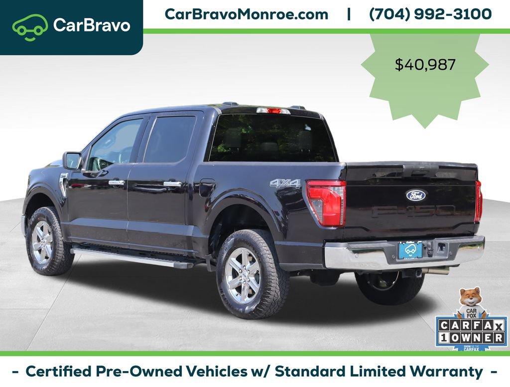 Used 2025 Ford F150 XLT w/ Equipment Group 301A Standard AWD/4WD image 4