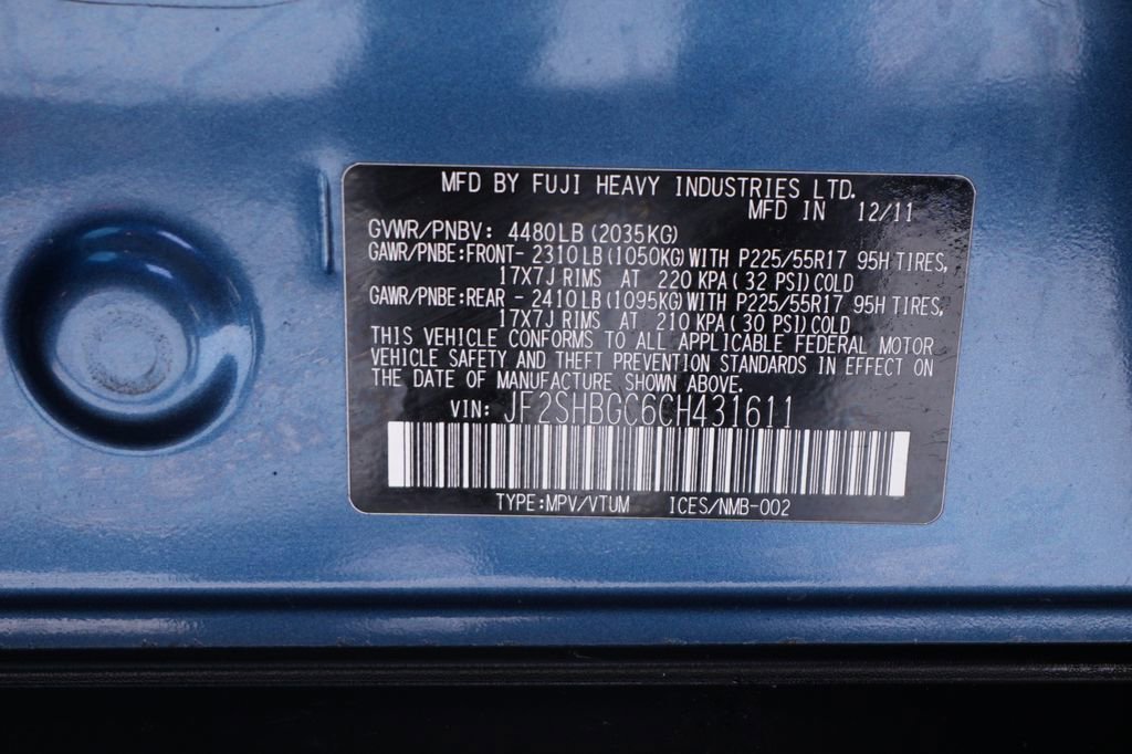 Used 2012 Subaru Forester 2.5X Touring image 37