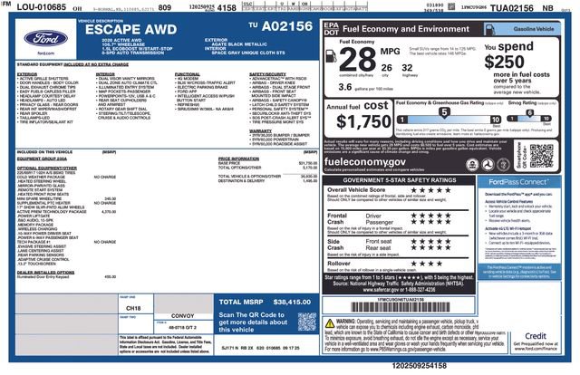 New 2026 Ford Escape Active w/ Active Premium Tech Pack image 4