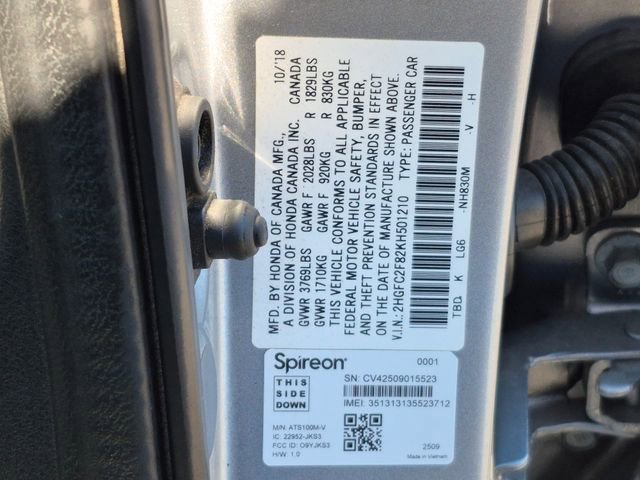 Used 2019 Honda Civic Sport image 23