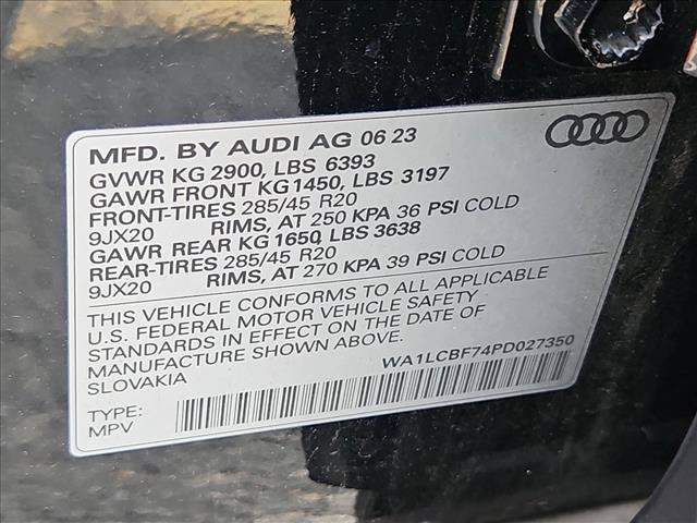 Used 2023 Audi Q7 2.0T Premium Plus w/ Premium Plus Package AWD/4WD image 29