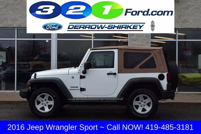 Used 2016 Jeep Wrangler Sport w/ Quick Order Package 24S image 2