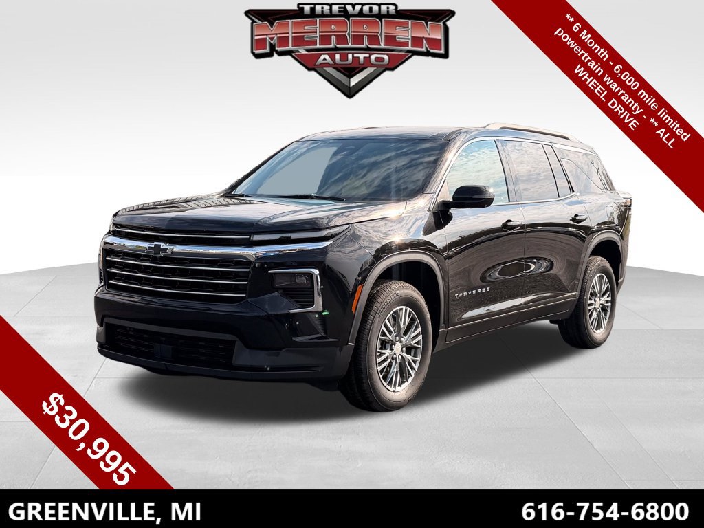Used 2024 Chevrolet Traverse LT w/ LPO, Floor Liner Package AWD/4WD 360° Tour