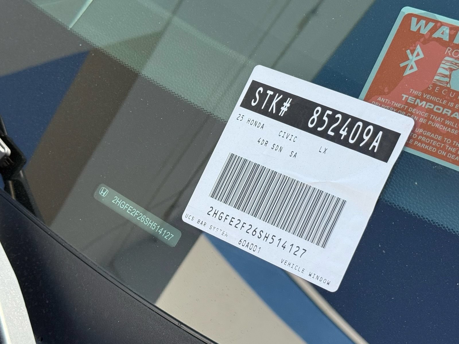 Certified 2025 Honda Civic LX image 13
