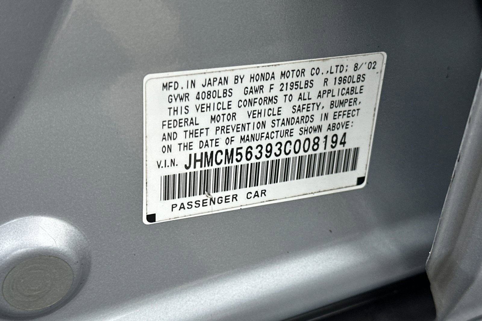 Used 2003 Honda Accord LX image 22