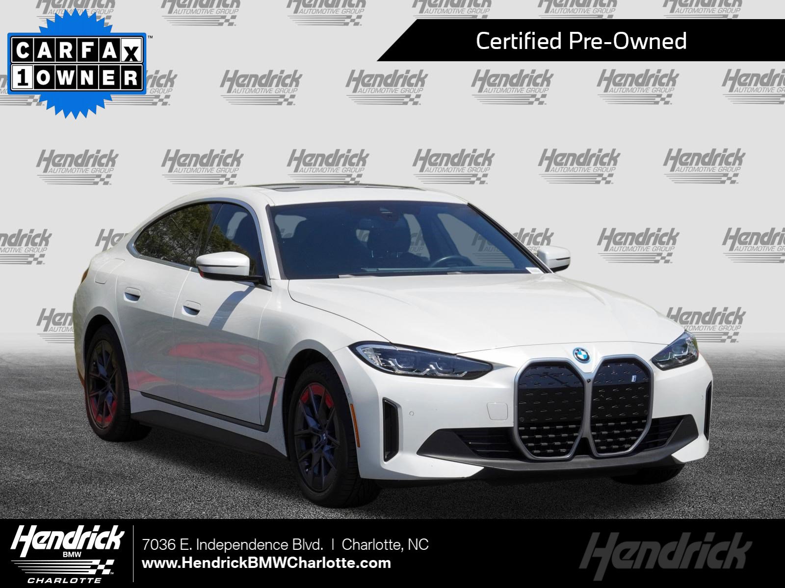 Certified 2023 BMW i4 eDrive35 w/ Premium Package RWD image 1