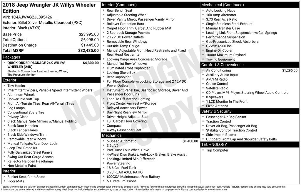 Used 2018 Jeep Wrangler Sport image 15