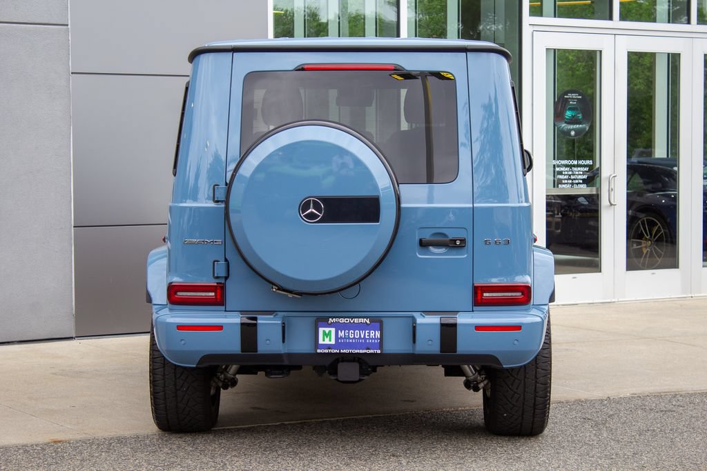Used 2024 Mercedes-Benz G 63 AMG 4MATIC w/ Manufactur Interior Package image 9
