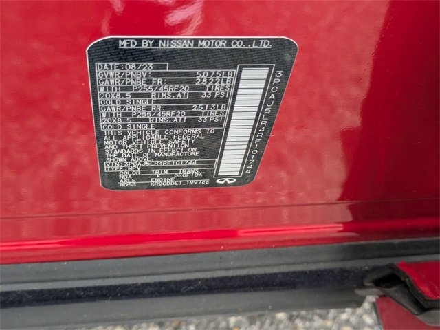 Used 2024 INFINITI QX55 Sensory w/ Lighting Package image 42