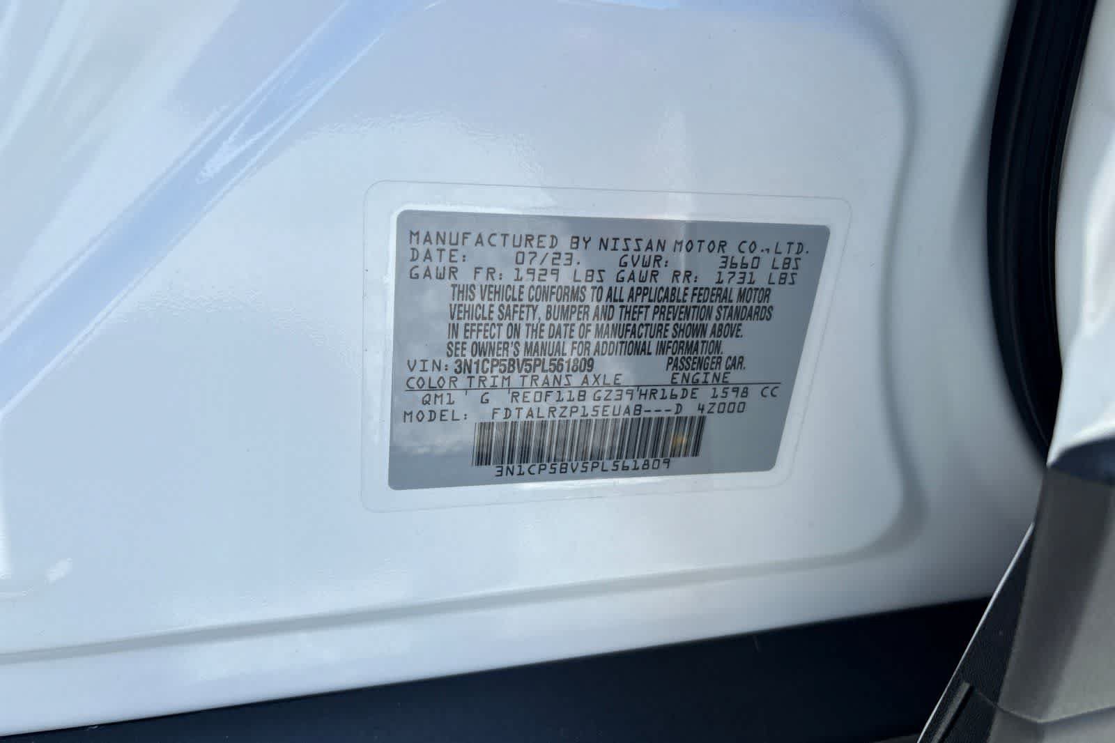 Used 2023 Nissan Kicks S w/ Interior Electronics Package FWD image 30
