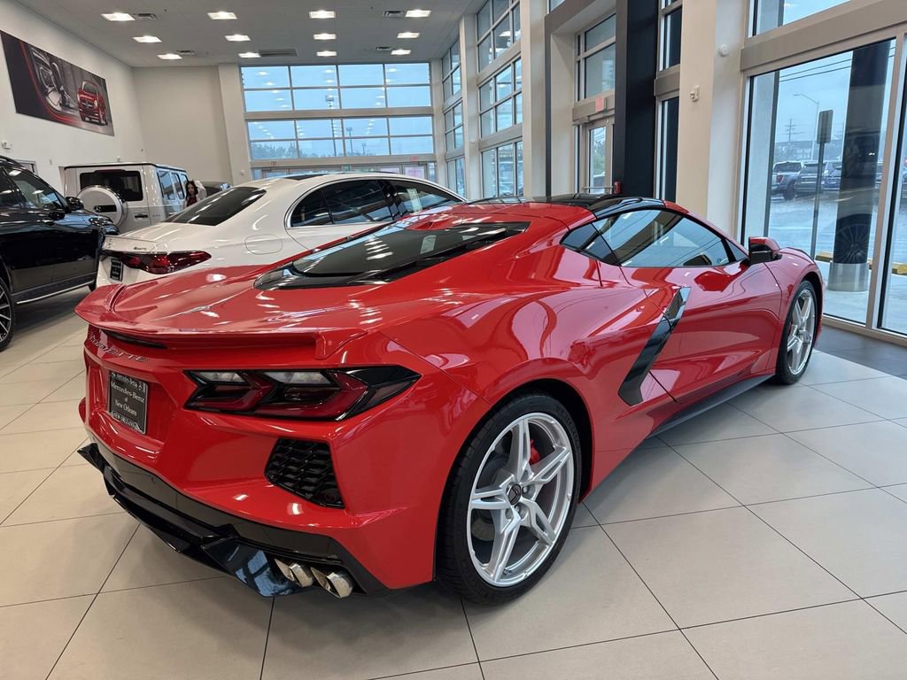 Used 2023 Chevrolet Corvette Stingray Preferred Cpe w/ Chrome Exterior Badge Package RWD image 7