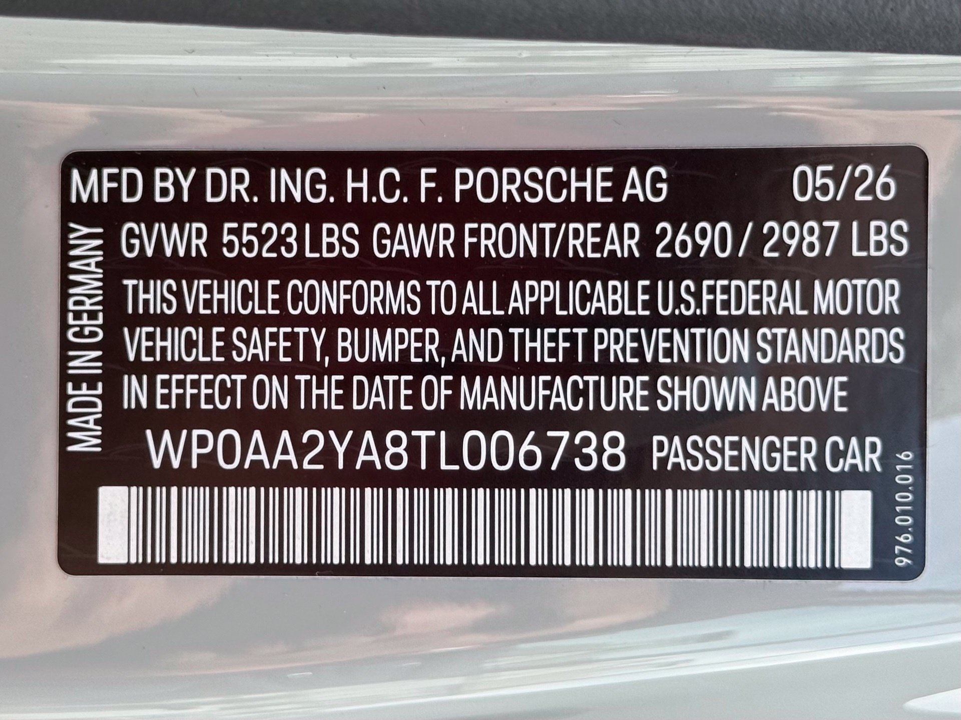 New 2026 Porsche Panamera RWD image 37