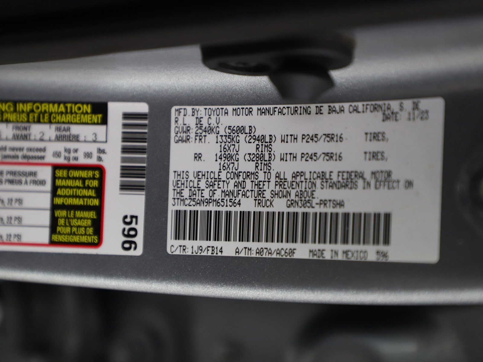 Used 2023 Toyota Tacoma SR image 28