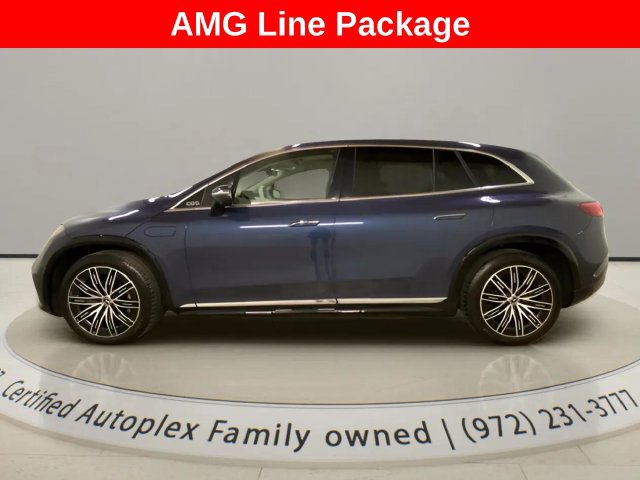 Used 2023 Mercedes-Benz EQS 450+ 4MATIC SUV w/ AMG Line Exterior Package image 2