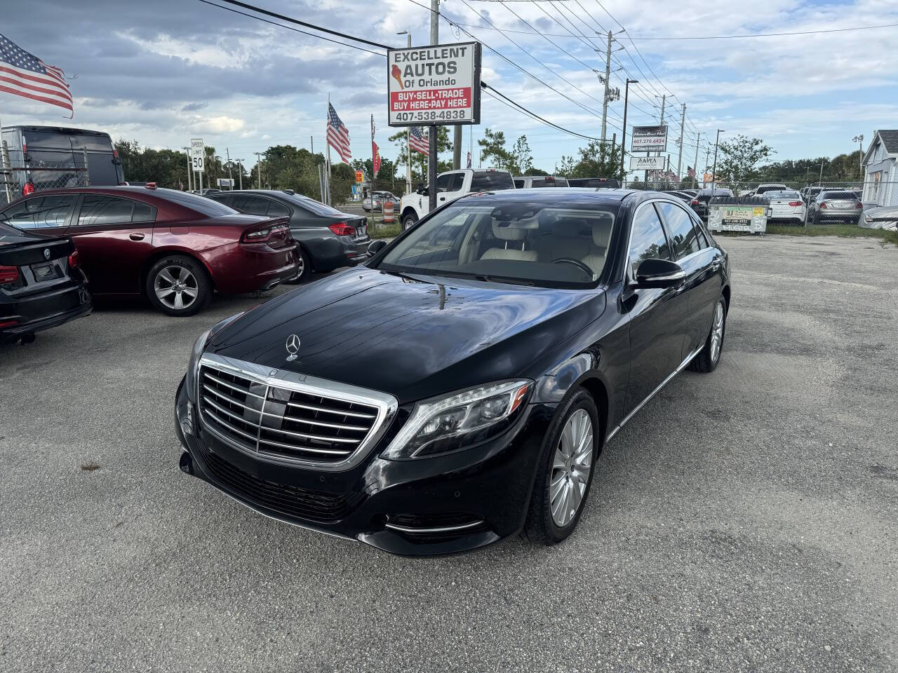 Used 2015 Mercedes-Benz S 550 4MATIC Sedan image 1