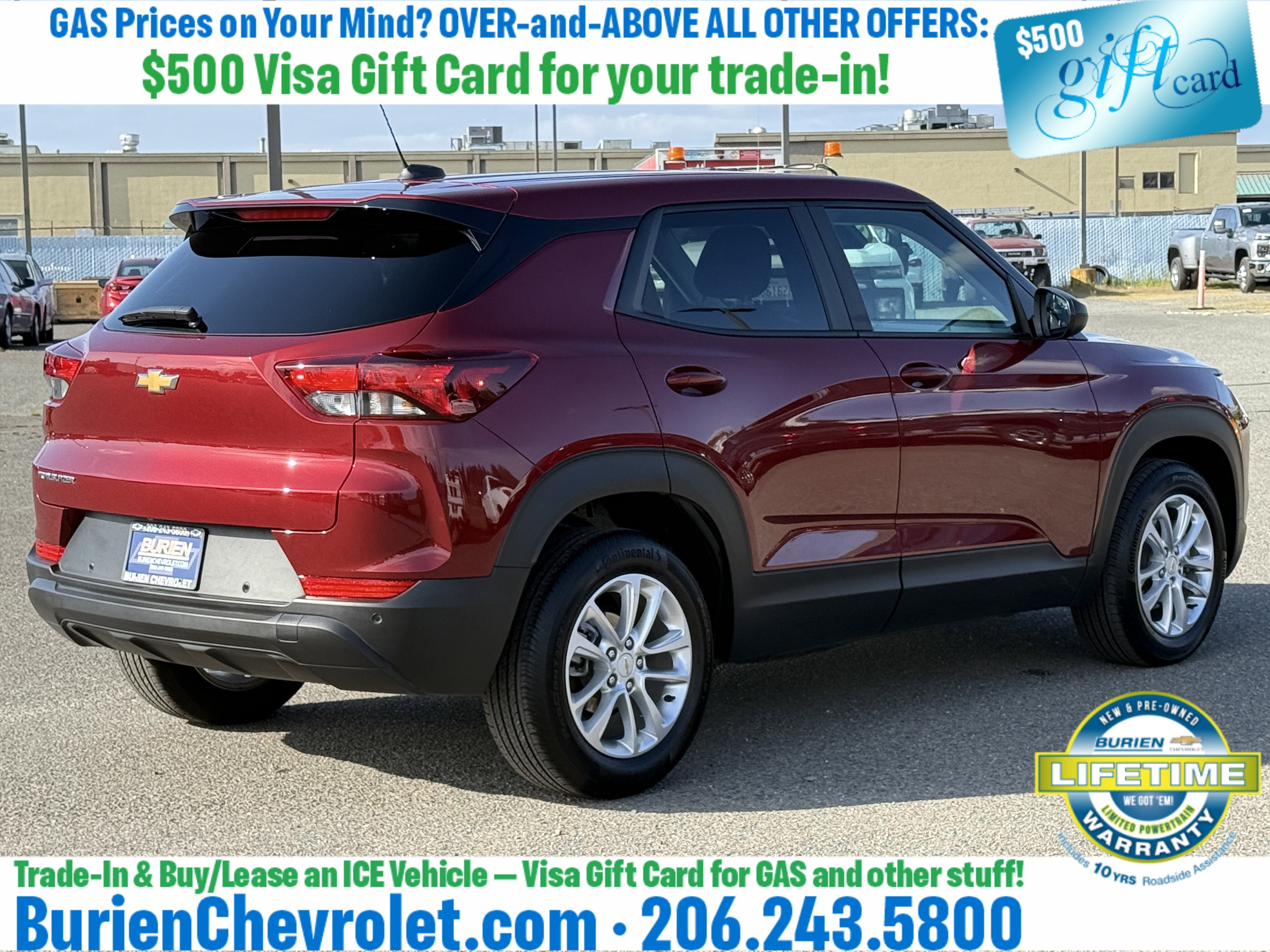 Used 2024 Chevrolet TrailBlazer LS w/ LS Convenience Package FWD image 5