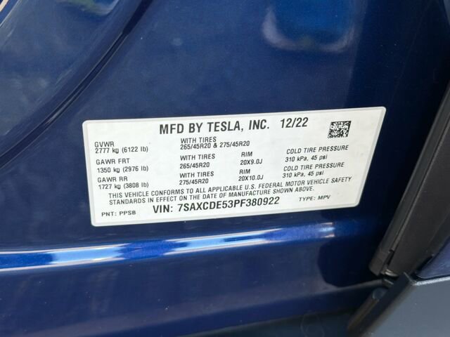 Used 2023 Tesla Model X AWD/4WD image 37