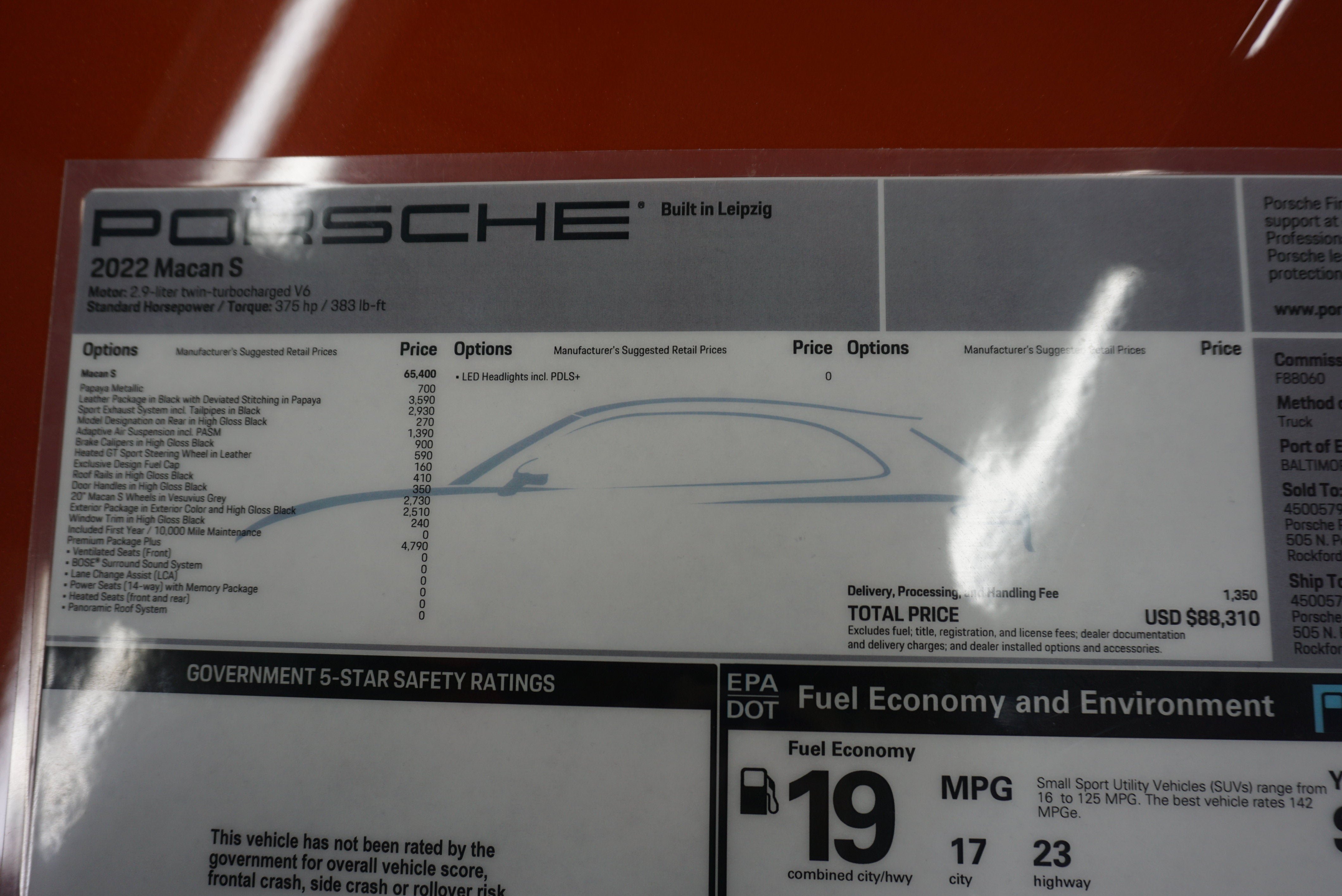 Used 2022 Porsche Macan S AWD/4WD image 15